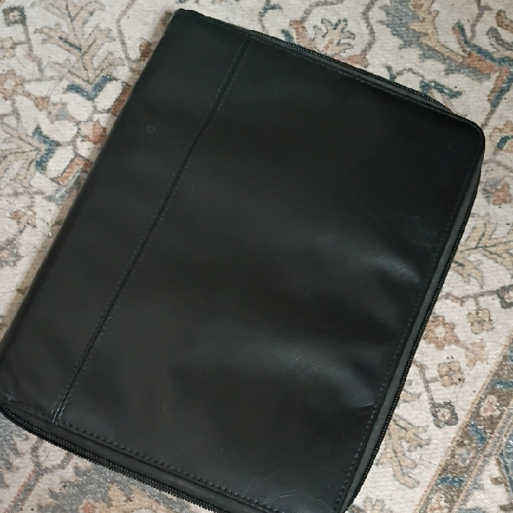 Brown Leather Binder - Picture 4 of 8